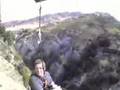 John scared to death on the canyon swing