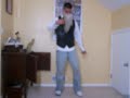 yo bailando el rapidito de los chicos del barrio