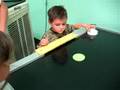 Trent and Reed Paly Air Hockey
