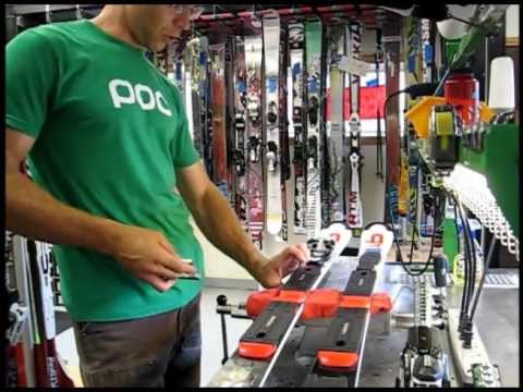 how to adjust nordica ski bindings