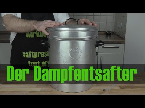 Dampfentsafter: Wie funktioniert ein Dampfentsafter?