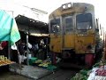 Train Market,Aumpawa Samutsongkram Povince -THAILAND