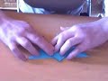 a simple origami butterfly