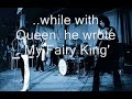 a brief insight to how queen began..with songs from previous bands and information.ie:ibex, larry lurex, smile etc
it was longer,i had to edit it. there is a 10 minute limit.. so i found out !!
..if there is no images at certain times, that was so you would concentrate on the music lol