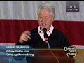 Bill Clinton tells of an encounter...
