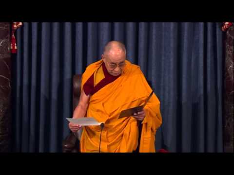 raw - http://smarturl.it/AssociatedPress The Dalai Lama lead the Senate in prayer on Thursday. It's the first time the Dalai Lama delivered the prayer that opens e...