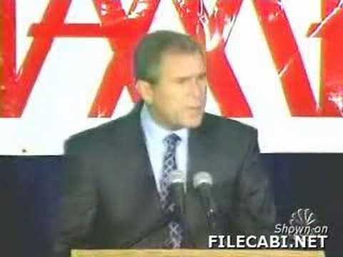 George Bush's Speech Mishaps!!