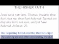 'The Higher Faith' I of III by George MacDonald