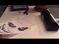 Airbrush stencil howto