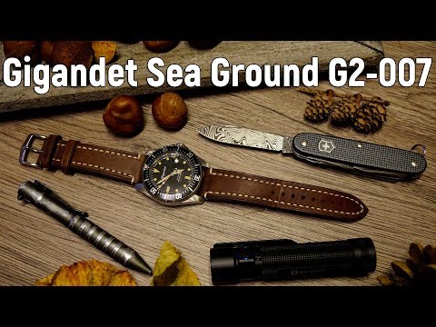 Gigandet Sea Ground G2-007 im Rolex Submariner Vintage Style | Seiko NH35 | Diverwatch | Taucheruhr