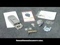 Kwikset SmartScan Keyless Lock Installation Video
