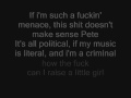 Eminem - Sing For The Moment  (Lyrics)