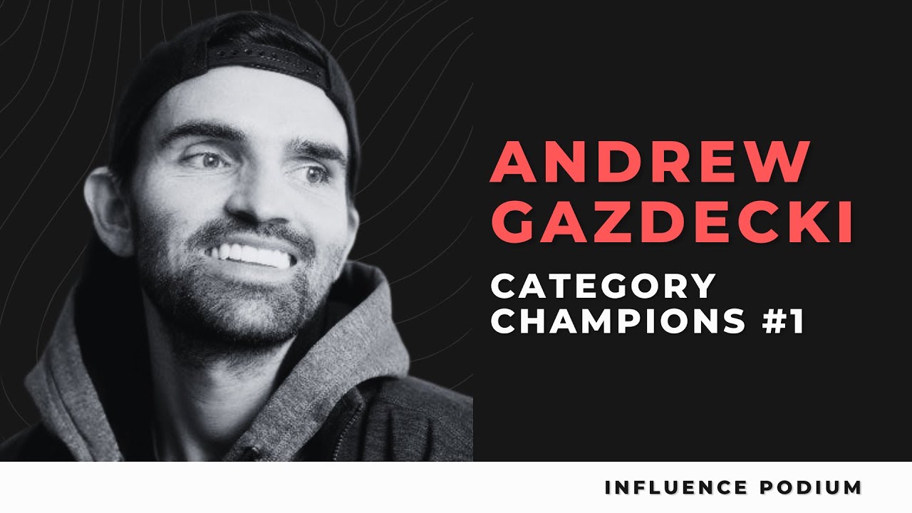 Andrew Gazdecki, CEO & Founder @ Acquire.com | Episode 1 | Category Champions