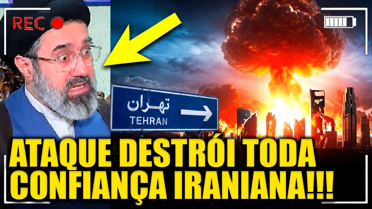 Irã JULGAVA SEGURA sua capital até Trump INCINERAR TEERÃ!!!