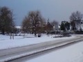 318is in de sneeuw door Nieuw Lekkerland!