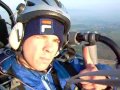 The beautiful adventure of paramotoring above fog