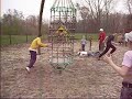 mike vliegt 5 meter ver