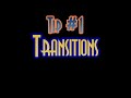 Studio Tip #1 - Transitions