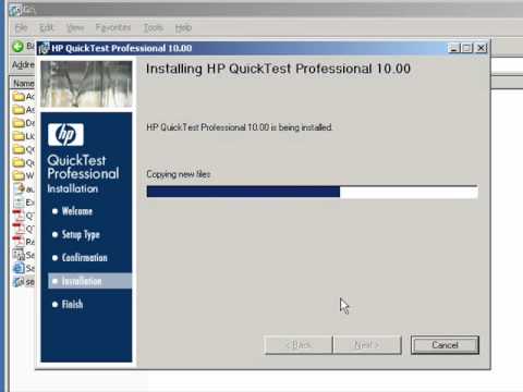 how to uninstall qtp patch