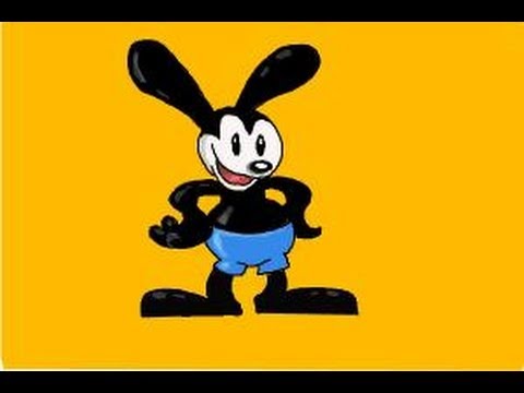 how to draw oswald the lucky rabbit