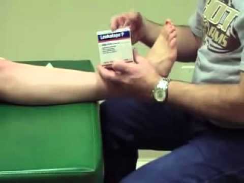 how to apply leukotape k