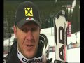 Hermann Maier - Lake Louise SuperG 2008 Interviews+Siegerehrung