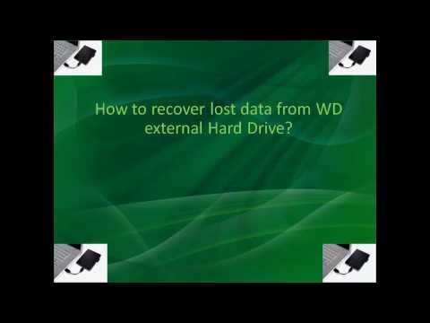 how to recover external hard drive data