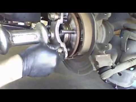 Rear wheel bearing replacement OVERVIEW 2002 – 2010 Ford Explorer not complete rear disc brakes