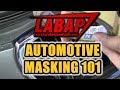 Automotive Masking Tips - How To Tape a Car - How To Mask a Car for Painting (hot topic!)