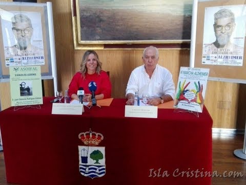 Presentación Semana del Alzheimer en Isla Cristina