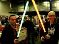 birmingham comics con 07 - Light Sabre Fight!