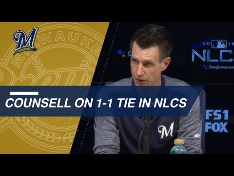 Video: NLCS Gm3: Counsell on Chacin, preparing for Game 3
