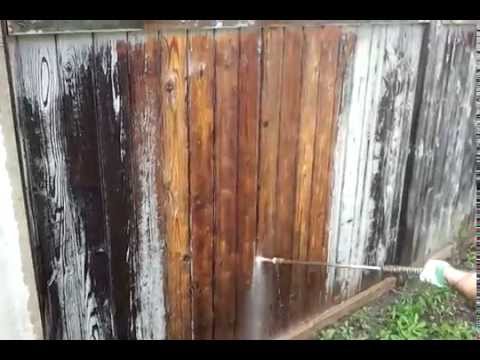 how to quickly paint a fence
