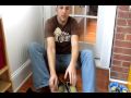 Putting on Vibram Five Finger Classics without hands
