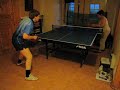 penhold training (forehand flip)