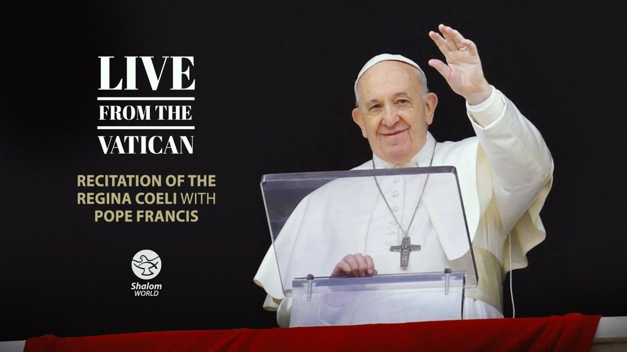 Sunday Live Mass 2 May 2021 Recitation of the Regina Coeli with Pope Francis