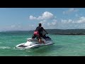 Oba-chan goes jet ski-ing