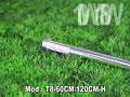 Tubo de LED T8 3528 SMD transparente