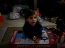 Riah opening her bike Riah opening her bike