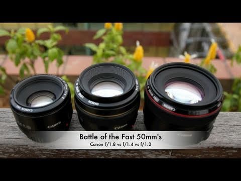 Canon EF 50mm 1.2L lens - Everybody, as they say, must have a fast fifty in their kit bag. Even if it's on a crop-sensored camera, a 50mm offers a great compromise in size and weight ...
