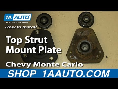 How To Install Replace Top Strut Mount Plate 2000-07 Chevy Monte Carlo