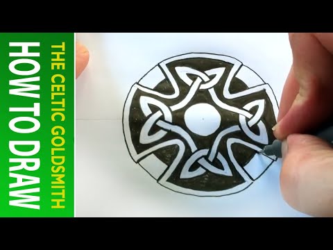 how to draw celtic designs