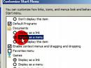 Vista Quick Tip- Enable arrow/list view in the start menu