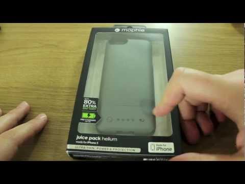 Mophie Juice Pack Helium for iPhone 5 - Unboxing and Overview