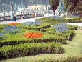 Aiuole a Riva del Garda, Italia.