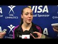 Day 1 Post-Meet Interview with Chellsie Memmel at 2008 Visa Day 1 Post-Meet Interview with Chellsie Memmel at 2008 Visa