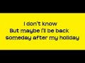 Holiday-Boys Like Girls Holiday-Boys Like Girls