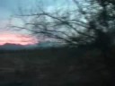 A burning sunset with Rhino and Eland A burning sunset with Rhino and Eland