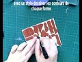 Toutes les explications et des astuces pour monter correctement vos tampons sur mousse statique
