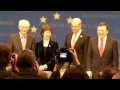 Van Rompuy at Press Conference after Picked as EU President